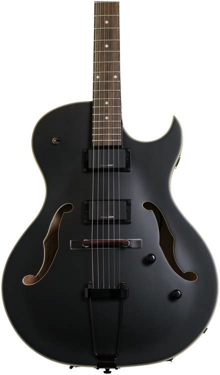 Washburn Hb17 Hollowbody Electric Matte Black Sweetwater