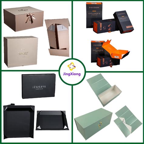 Folding Rigid Magnetic Paper Boxes Xiamen Jingxiong Paper Products Coltd