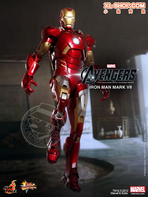 Hot Toys MMS 185 The Avengers 1 6th Scale Iron Man Mark VII Limited Ship Q1 2013
