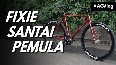 Rakit Dan Review Paket Hemat Sepeda Fixie Tsunami Snm 4130 Santai Dan