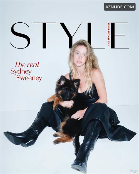 Sydney Sweeney Sexy Shows Off Her Big Boobs And Hot Figure In A Photoshoot For The Sunday Times
