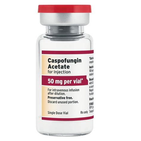 50 Mg Caspofungin Acetate Injection At Rs 12000 Vial Caspofungin