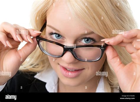 Femme Blonde Intelligente Affaire Banque De Photographies Et Dimages Haute R Solution Alamy