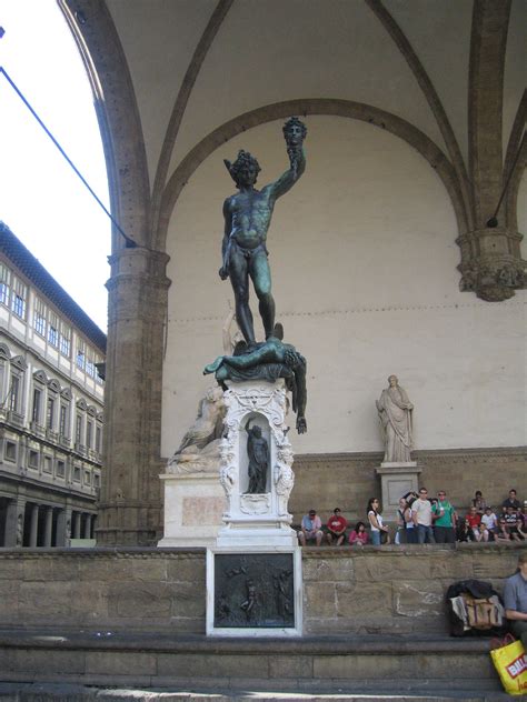 Piazza Della Signoria Perseus Piazza Della Signoria Statue