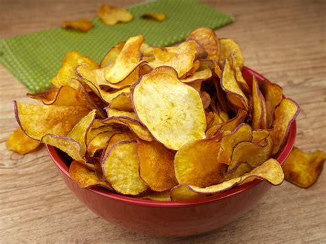 Chips De Batata Doce Um Snack Saud Vel E Saboroso Grau Receitas