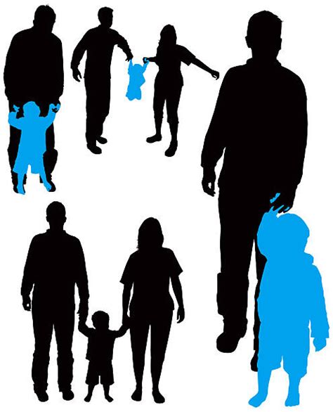 Man Carrying Woman Shoulders Silhouette Illustrations Royalty Free