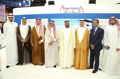 Hh Sheikh Ahmed Bin Saeed Al Maktoum Visits Acwa Power Stand At Wetex 2016