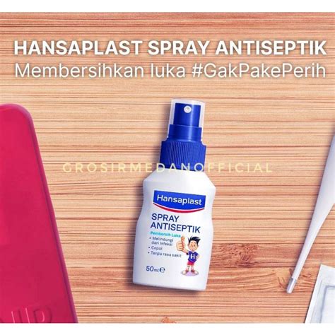 Jual Hansaplast Spray Antiseptik Luka Pembersih Luka Tanpa Pedih