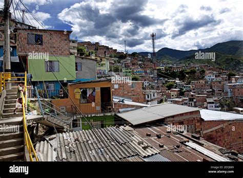 Medellin Colombia Medellin Slum Gets Giant Outdoor Escalator