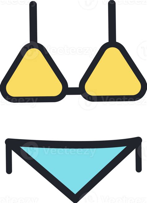Bikini Flat Icon PNG