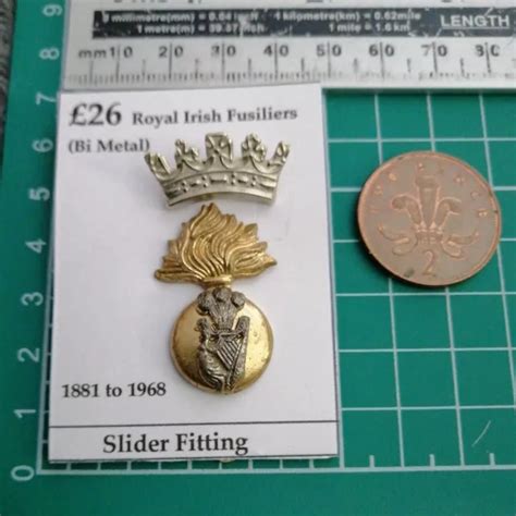 Royal Irish Fusiliers Cap Badge Regimental Cap Badges Picclick Uk