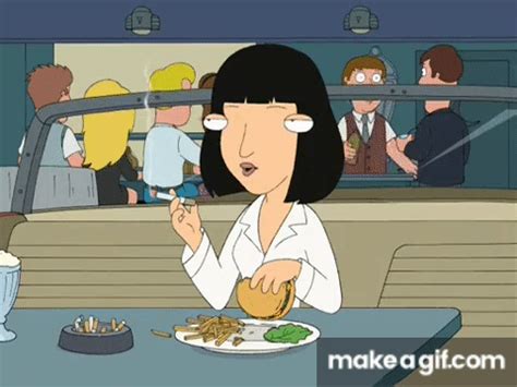 Family Guy - Uma Thurman's eye-wrangler on Make a GIF