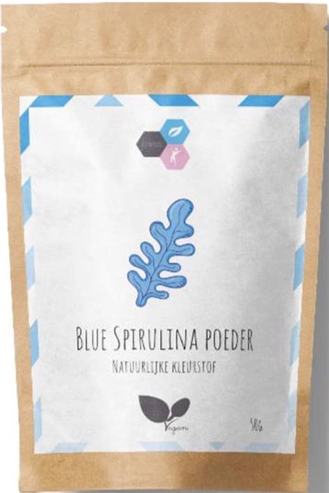 Blue Spirulina Poeder Blauwe Spirulina Poeder Fenitas Bol