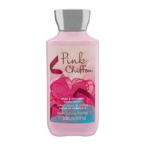 Buy Bath And Body Works Pink Chiffon Shea And Vitamin E Body Lotion 236ml