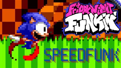 FNF Vs SONIC SPEEDRUN SPEEDFUNK HARD YouTube