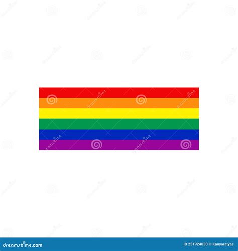 Rainbow Colored Flag Symbol Of Lgbtq The Variety And Diversity Of Love Sign Gay Transsexual