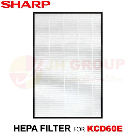 Sharp Hepa Replacement Filter For Air Purifier Fzd60Hfe Kcd60E Shopee