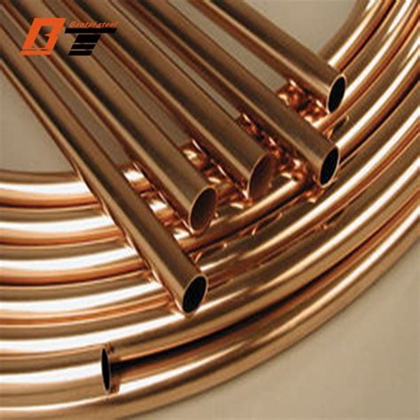 ASTM B280 99 9 Copper Tube Copper Pipe Straight Pipe Coil Pipe For Air