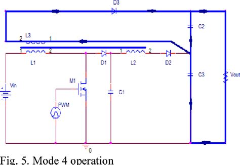 Figure 1 From Highly Efficient Step Up Boost Flyback Coupled Magnetic