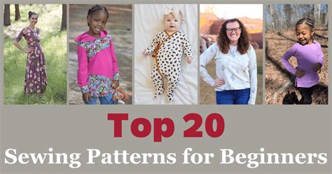 Top 20 Sewing Patterns for Beginners: Simple & Fun Patterns