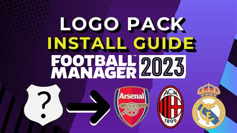 How To Install Real Club Logos On Fm Football Manager Youtube