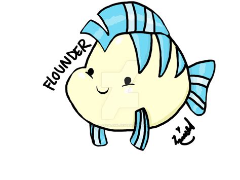 Flounder Drawing at GetDrawings | Free download