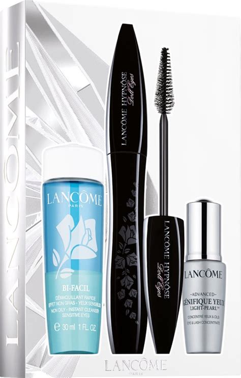 Lancôme Hypnôse Doll Eyes Mascara Geschenkset Met Mini Bi Facil En Mini Genifique Yeux Bol