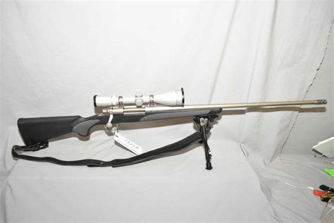 Remington Model 700 338 Rem Ultra Mag Cal Bolt Action Rifle W 28 Bbl With Screw On Muzzle Break