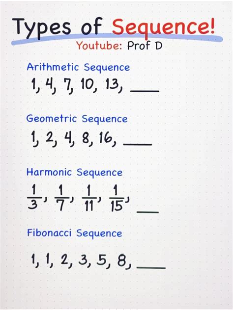 Explore Different Types of Number Patterns