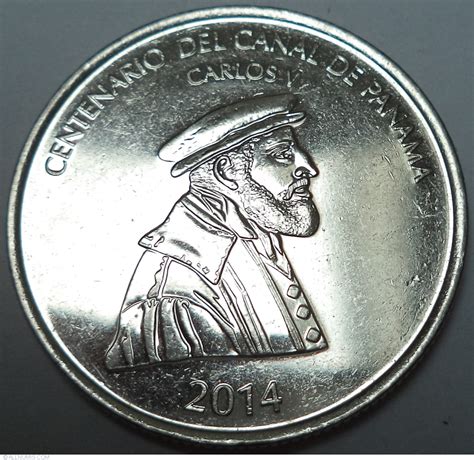 1 2 Balboa 2014 100th Anniversary Panama Canal Republic Commemorative 1953 2019 Panama