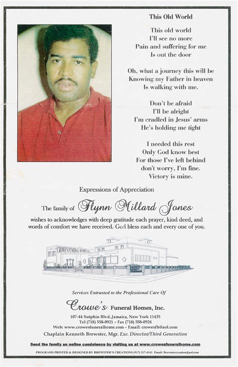 A Celebration of Life for Flynn Millard Jones