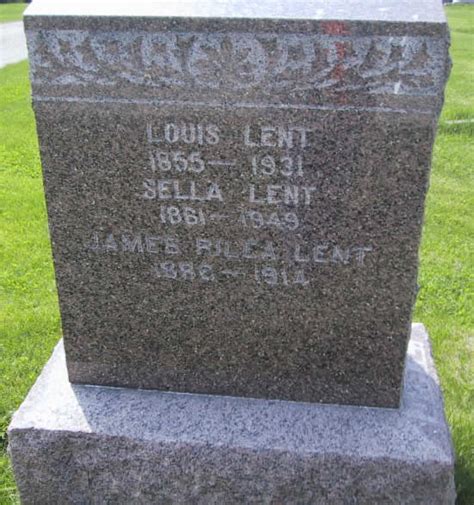 Louis Lent 1855 1931 Memorial Find A Grave