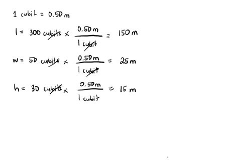 Solved An Ancient Unit Of Length Called The Cubit Was Equal To