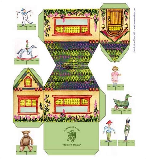 3d Paper House Template Pdf Template Vercel App