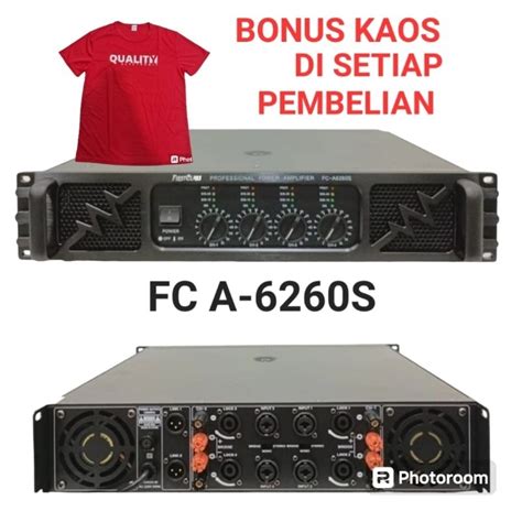 Jual Professional Power Amplifier Firstclass Fc A S Fca S