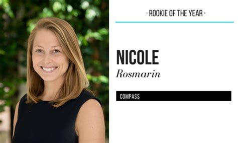 Rookie Of The Year Nicole Rosmarin Compass Boston Agent Magazine