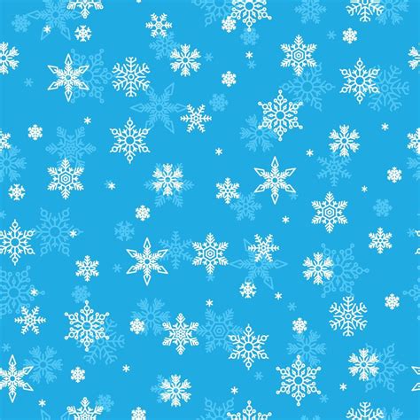 White and Blue Snowflakes Seamless Pattern 14013229 Vector Art at Vecteezy