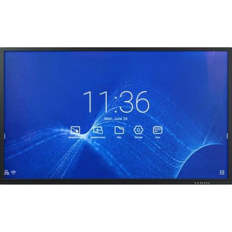 65 X 46 Black Maxhub Interactive Flat Panel I65FA For Education