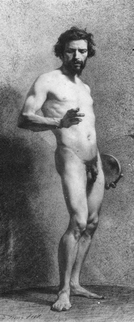 Things Of Beauty I Like To See Academic Study Of A Male Nude By