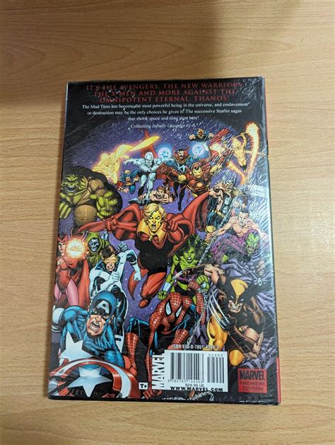 Marvel Premiere Classic The Infinity Gauntlet Hardcover DM 1ST PRINT