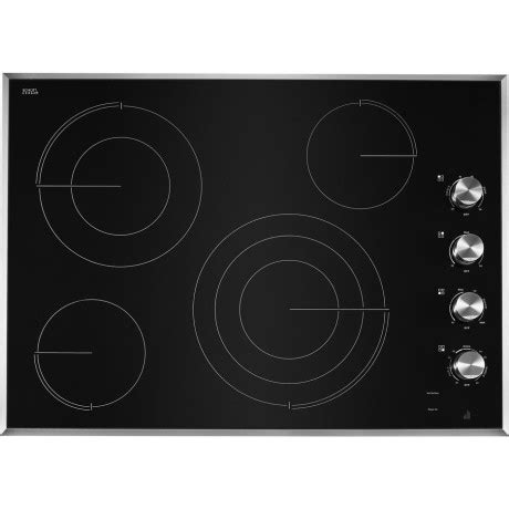 Jenn Air Jec Hs Lustre Stainless Radiant Glass Cooktop