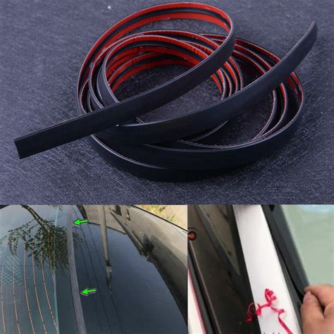 Car Front Rear Windshield Sunroof Weatherstrip Rubber Seal Strip