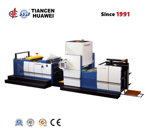 Fully Automatic Vertical Type Hot Knife Film Laminator Machine RFM L China Laminating