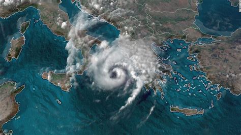 Medicane A Rare Hurricane Like Storm In The Mediterranean To Hit