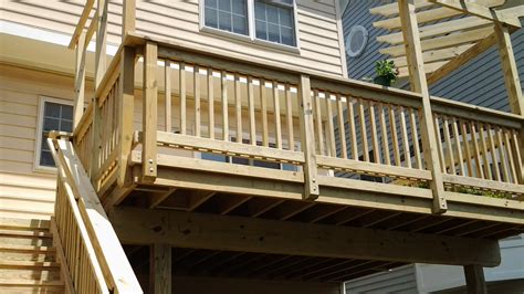 Common Deck Railing Options And Upgrades Loudoun Deck Fence