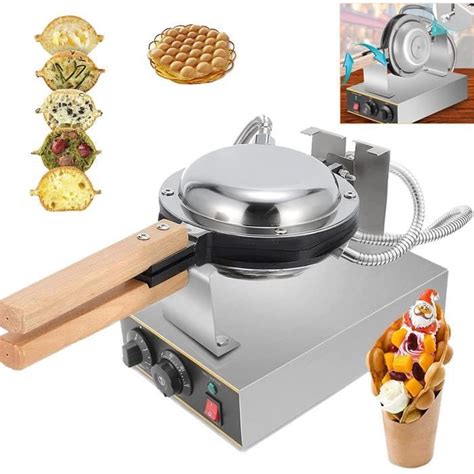 Machine Gaufre Aux Uf W Gaufrier Oeufs Bubble Waffle