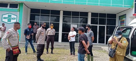 Diduga Masalah Hutang Piutang Gedung Puskesmas Ditutup Polres Tolikara