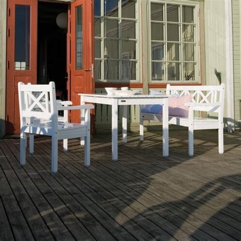 Fritz Hansen Table De Jardin Skagerak Skagen X X Cm Ambientedirect