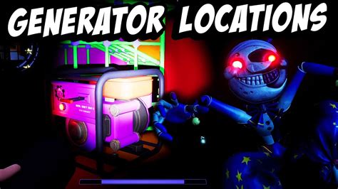 Find All Daycare Generators Fast Fnaf Security Breach Walkthrough