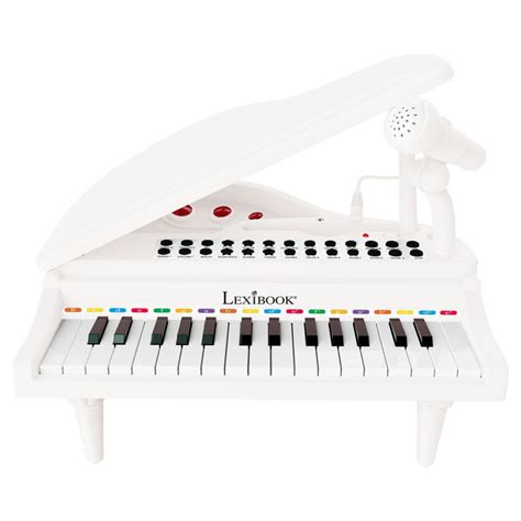 Мини пиано Lexibook K731 My First Piano, Микрофон за пеене, 22 песни ...